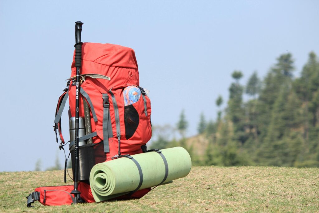 trekking packing