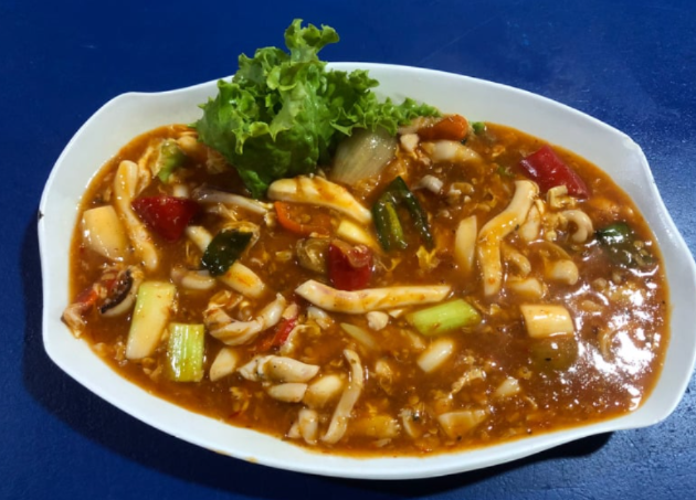 cumi saus padang