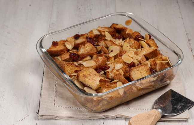 resep puding roti tawar